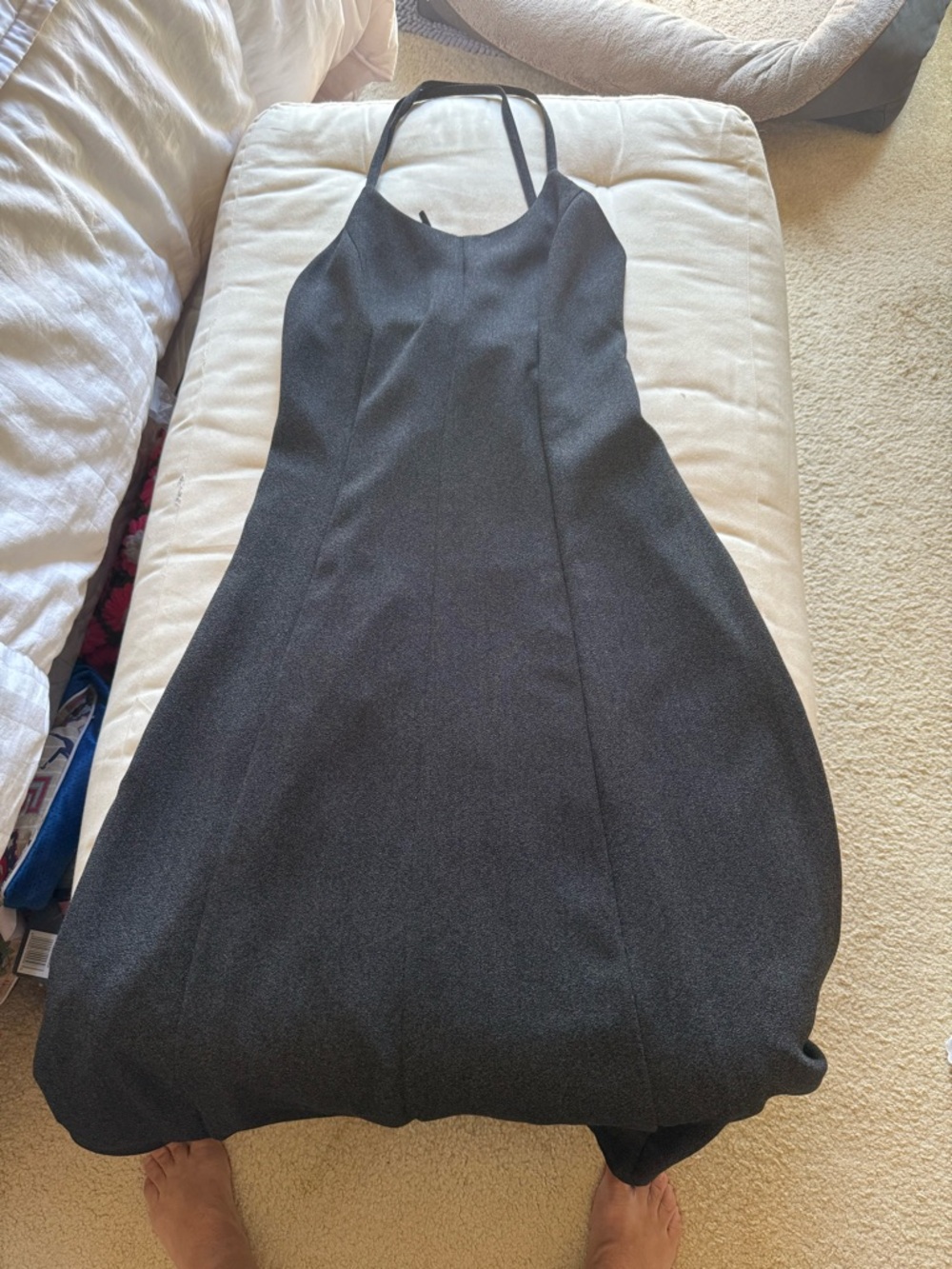 The Limited Black Halter Maxi Dress